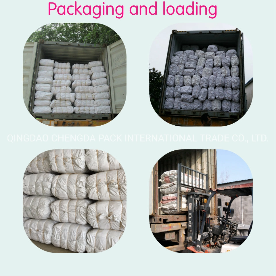 China PP Woven Bag 25kg 50kg for Packing Rice Salt Sack Sugar Bag Empty Cement Bag