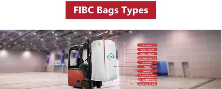 Hot Sale Panel FIBC Bulk Bag One Ton Jumbo Industry Bag for Dumpy Builders Garden Rubble Aggregate Sack