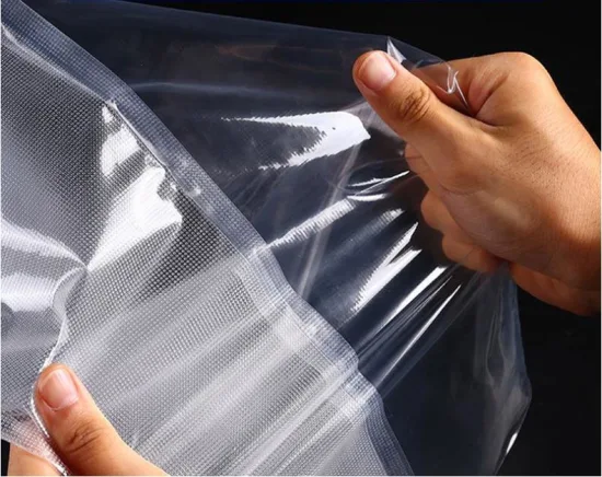 Sacs sous vide en plastique transparent PA/PE/sac d'emballage sous vide alimentaire sac de brique de riz sac de riz sous vide alimentaire