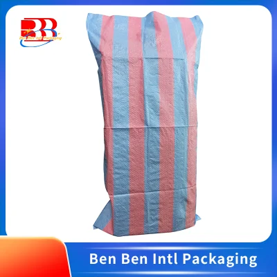 Usine laminé emballage 50 kg sac emballage grain riz pomme de terre farine sucre engrais graine alimentation maïs Transparent PP tissé sac