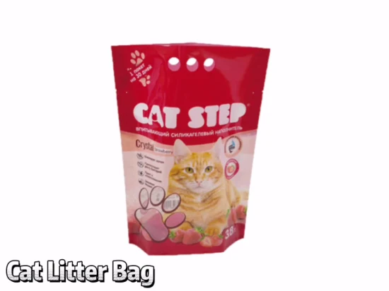 Sac à litière pour chat en plastique composite 10L imprimé sur mesure