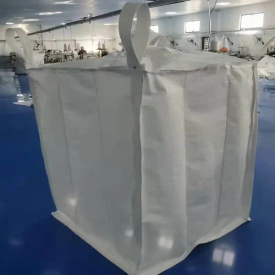 1000kgs Super Sack U-Panel 1ton Big Bag 1250kgs Big Bag 1.5tonne Sling Tote Bag PP FIBC Jumbo Bag for Building Materials